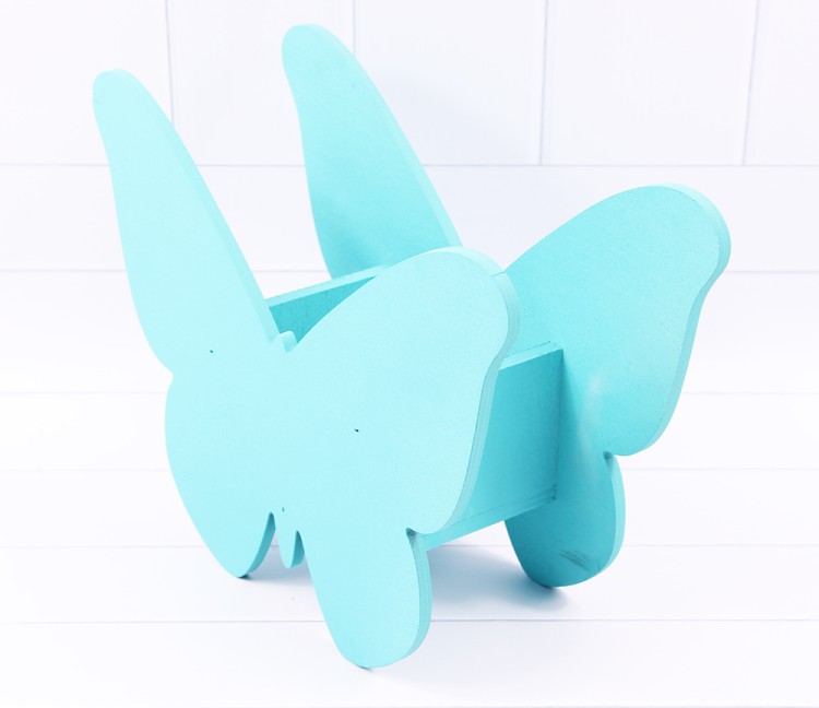 022-15 кашпо Бабочка 28*21*19 Бирюзовый 1/1