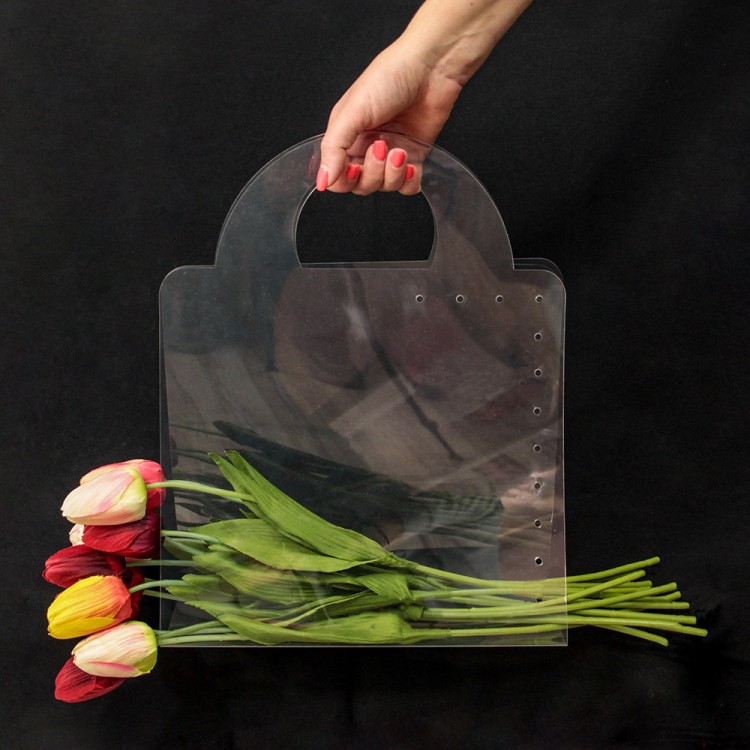 000917-3 Переноска для цветов 25*8*26,5 917 600мкм 1/10 1/200