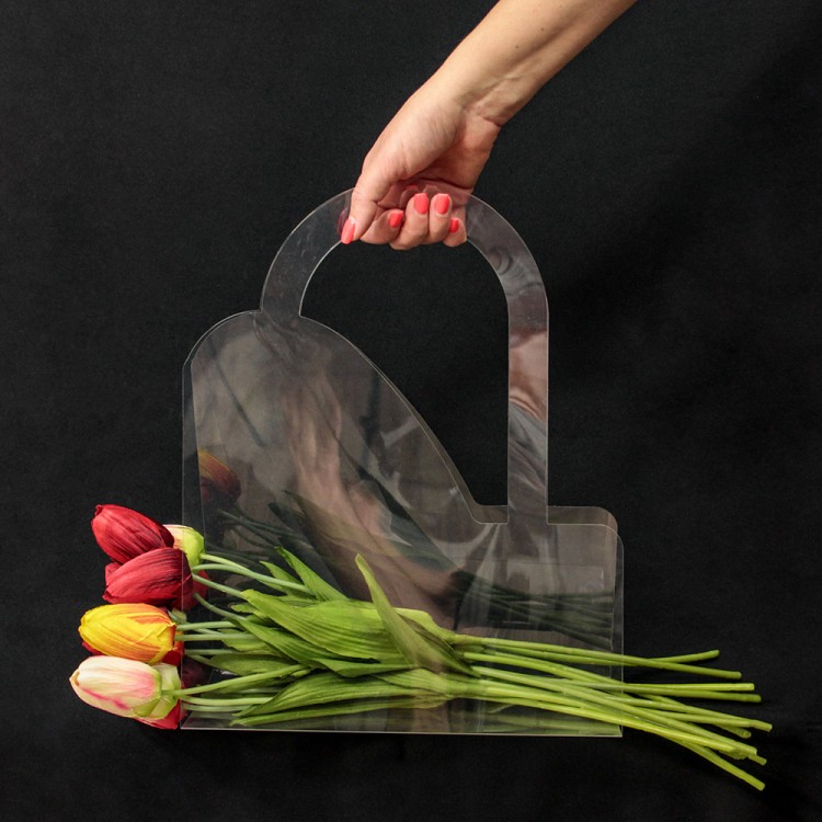 000918-2 Переноска для цветов 38*15*40 918 600мкм 1/10 1/100