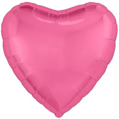 1204-0972 Шар сердце 45см Металлик PinkPeony