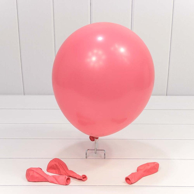 14400/7 Шарики воздушные из латекса "Макарун" 12"/30см (100 шт.) 2,8г Красный 1/60