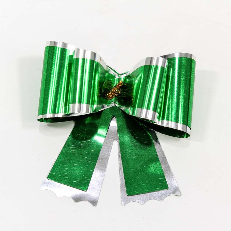 00052132 Бант-бабочка двойной 3,2 см зеркальный 1/200 1/10000