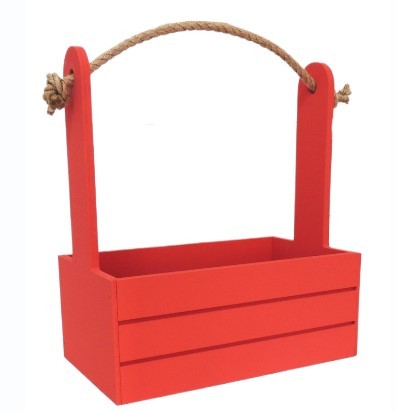 0010178 Ящик для декора 25*15*30 Красный