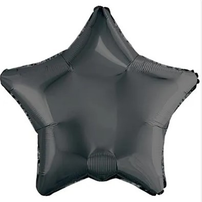 1204-1452 Шар звезда 45см Графит