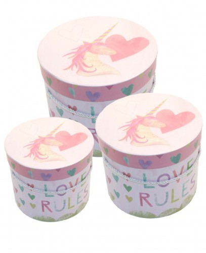 720-179 Коробки Цилиндр Набор 1/3 23*19 "Веселый" (ассортимент) 1/18