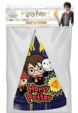 1501-5790 Колпаки Гарри Поттер 6шт