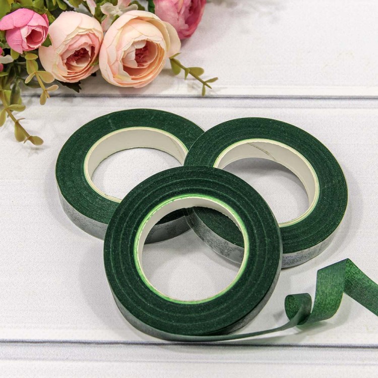 2603/13 Тейп-лента для цветов 1,2см *25ярд Тёмно-зелёный 1/12 1/360 2603/13 Тейп-лента для цветов 1,2см *25ярд Тёмно-зелёный 1/12 1/360